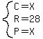 system%28C=X%2CR=28%2CP=X%29
