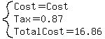 system%28Cost=Cost%2CTax=0.87%2CTotalCost=16.86%29