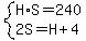 system%28H%2AS=240%2C2S=H%2B4%29