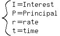 system%28I=Interest%2CP=Principal%2Cr=rate%2Ct=time%29