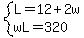system%28L=12%2B2w%2CwL=320%29