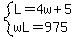 system%28L=4w%2B5%2CwL=975%29
