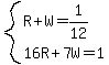 system%28R%2BW=1%2F12%2C16R%2B7W=1%29