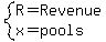 system%28R=Revenue%2C+x=pools%29