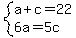 system%28a%2Bc=22%2C6a=5c%29