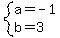 system%28a=-1%2Cb=3%29