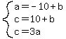 system%28a=-10%2Bb%2Cc=10%2Bb%2Cc=3a%29