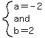 system%28a=-2%2Cand%2Cb=2%29