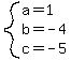 system%28a=1%2Cb=-4%2Cc=-5%29