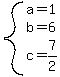 system%28a=1%2Cb=6%2Cc=7%2F2%29