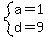 system%28a=1%2Cd=9%29