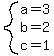 system%28a=3%2Cb=2%2Cc=1%29