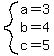system%28a=3%2Cb=4%2Cc=5%29