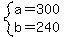 system%28a=300%2Cb=240%29