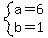 system%28a=6%2Cb=1%29