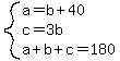 system%28a=b%2B40%2Cc=3b%2Ca%2Bb%2Bc=180%29