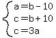 system%28a=b-10%2Cc=b%2B10%2Cc=3a%29