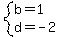 system%28b=1%2Cd=-2%29