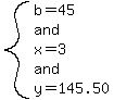 system%28b=45%2Cand%2Cx=3%2Cand%2Cy=145.50%29