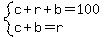 system%28c%2Br%2Bb=100%2Cc%2Bb=r%29