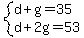 system%28d%2Bg=35%2Cd%2B2g=53%29