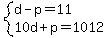 system%28d-p=11%2C10d%2Bp=1012%29