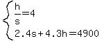 system%28h%2Fs=4%2C2.4s%2B4.3h=4900%29