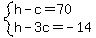 system%28h-c=70%2Ch-3c=-14%29