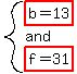 system%28highlight%28b=13%29%2Cand%2Chighlight%28f=31%29%29
