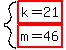 system%28highlight%28k=21%29%2Chighlight%28m=46%29%29