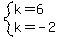 system%28k=6%2Ck=-2%29