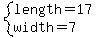 system%28length=17%2Cwidth=7%29