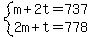 system%28m%2B2t=737%2C2m%2Bt=778%29