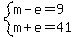 system%28m-e=9%2Cm%2Be=41%29
