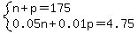 system%28n%2Bp=175%2C0.05n%2B0.01p=4.75%29