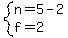 system%28n=5-2%2Cf=2%29