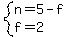 system%28n=5-f%2Cf=2%29