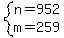system%28n=952%2Cm=259%29