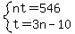 system%28nt=546%2Ct=3n-10%29