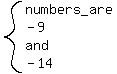 system%28numbers_are%2C-9%2Cand%2C-14%29
