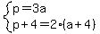 system%28p=3a%2Cp%2B4=2%28a%2B4%29%29