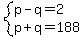 system%28p-q=2%2Cp%2Bq=188%29