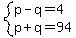 system%28p-q=4%2Cp%2Bq=94%29