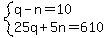 system%28q-n=10%2C25q%2B5n=610%29