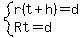 system%28r%28t%2Bh%29=d%2CRt=d%29
