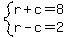 system%28r%2Bc=8%2Cr-c=2%29