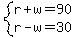 system%28r%2Bw=90%2Cr-w=30%29