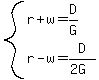 system%28r%2Bw=D%2FG%2Cr-w=D%2F%282G%29%29