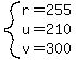 system%28r=255%2Cu=210%2Cv=300%29