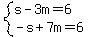 system%28s-3m=6%2C-s%2B7m=6%29